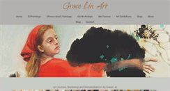 Desktop Screenshot of gracelinart.com